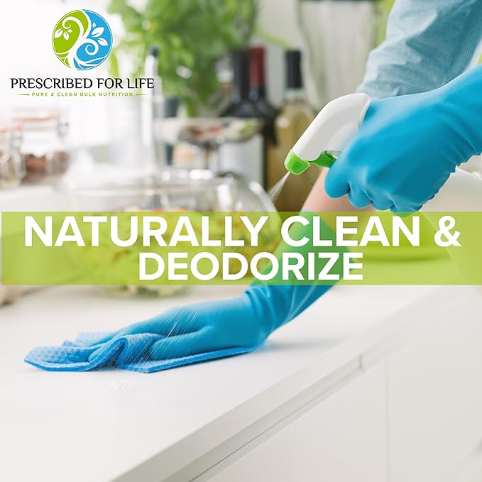 Prescribed For Life Sodium Bicarbonate Powder, Organic Aluminum Free Baking Soda, Bicarbonato de