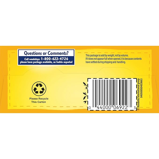 Wheat Thins Hint of Salt Low Sodium Snacks, Whole Grain Wheat Crackers, Bulk Snack Crackers, 6 - 8.5 oz Boxes