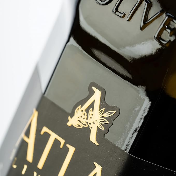 Atlas 1 LT Cold Press Extra Virgin Olive Oil in Glass Bottle, Polyphenol Rich from Morocco | Newly