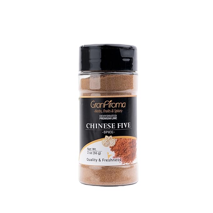 GranAroma Chinese Five Spice, Bold and Aromatic Flavor Profile, Seasoning for Stir-Fries, Roasted