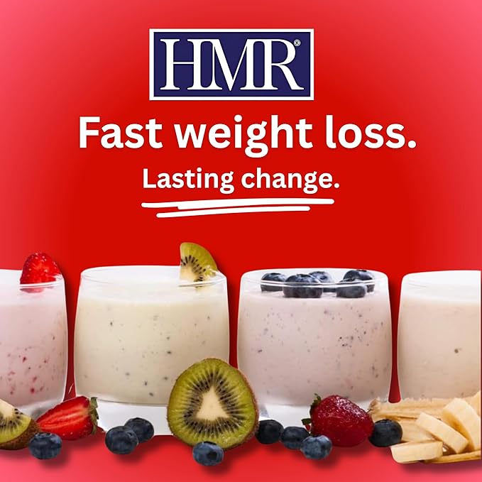 HMR 120 Shake Meal Replacement Powder | Strawberry Shake Mix to Support Healthy Weight Loss | 12g