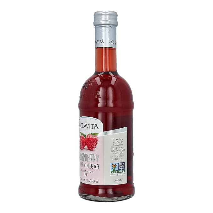 Colavita Wine Vinegar - Raspberry Red Wine Vinegar, 17 Fl Oz