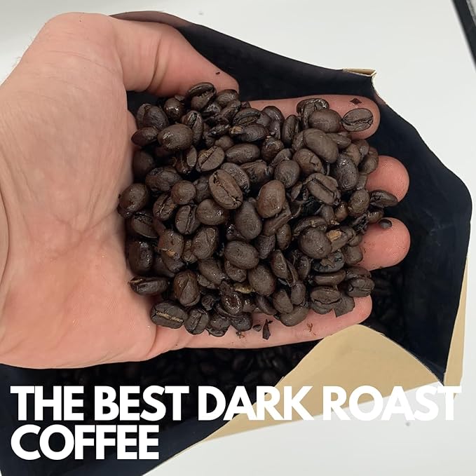 Sarasota Coffee Whole Bean Cubano European French Roast | Dark Roast Gourmet Coffee Beans | Low