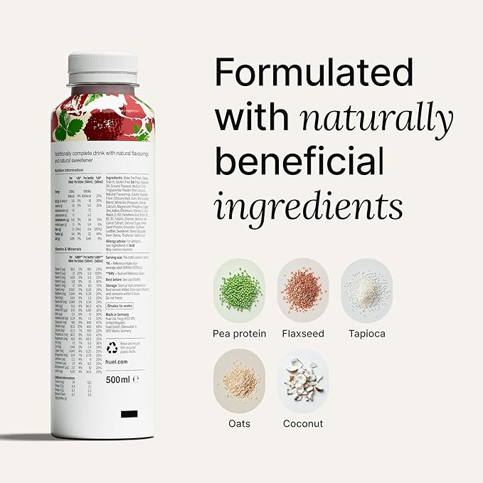 Huel Ready-to-Drink | Strawberry Shortcake Meal Replacement Drink | High Protein Drink |