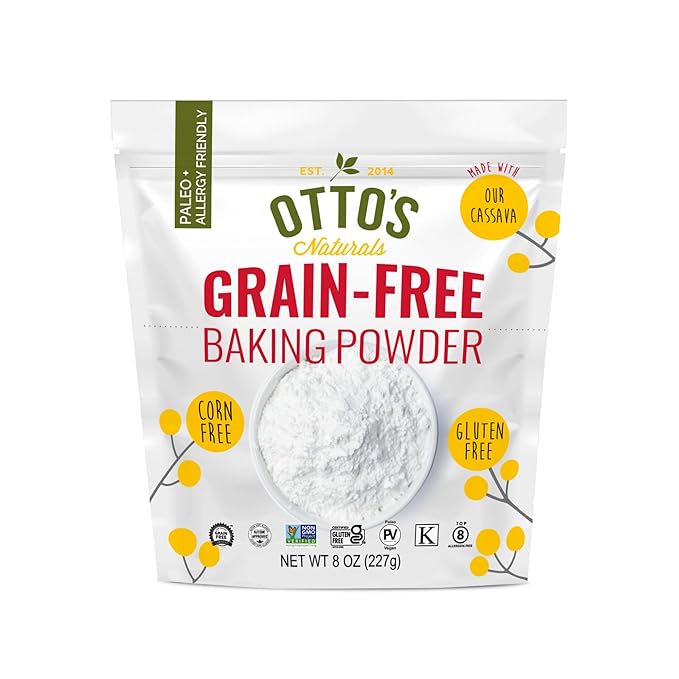 Otto's Naturals Grain-Free Baking Powder, Non-GMO, Corn-Free, Nightshade-Free (Potato-Free)