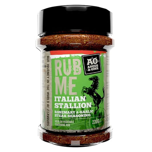Angus & Oink | Italian Stallion BBQ Seasoning Rub | Inspired by Northern Italian Flavours | Perfect
