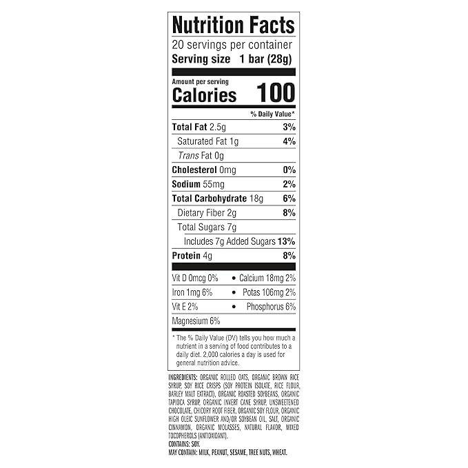 CLIF BAR Minis - Chocolate Chip - Made with Organic Oats - 4g Protein - Non-GMO - Plant Based
