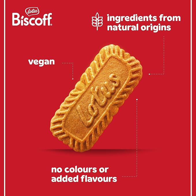 Lotus Biscoff Cookies – Caramelized Biscuit Cookies – 300 Cookies Individually Wrapped – Vegan,0.2