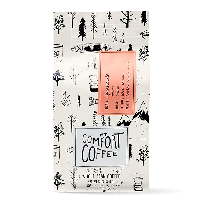 Mt Comfort Coffee Guatemala Medium Roast - Exceptional Arabica Beans from Guatemala, Medium Roasted