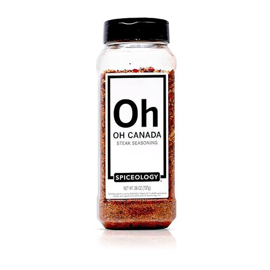 Spiceology - Oh Canada Steak Seasoning - All-Purpose BBQ Rubs, Spice Blends and Seasonings - Use