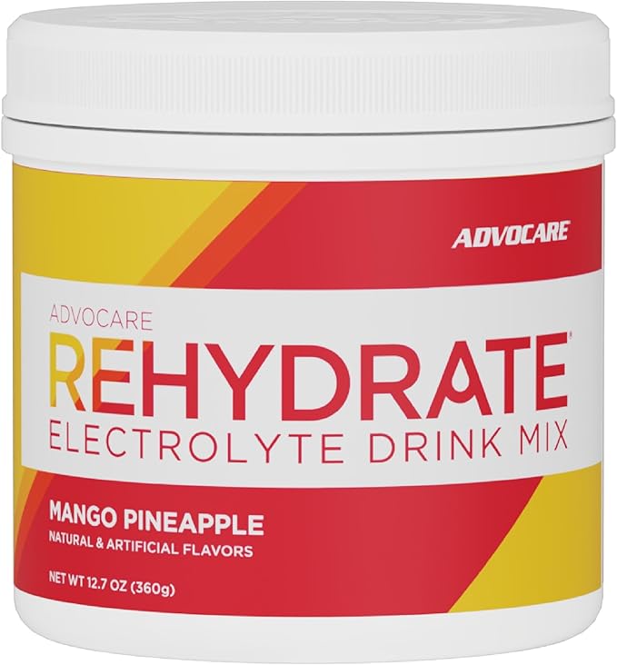 AdvoCare Rehydrate Electrolyte Drink Mix - Hydration & Recovery Drink with Sodium, Potassium & More