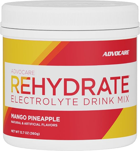 AdvoCare Rehydrate Electrolyte Drink Mix - Hydration & Recovery Drink with Sodium, Potassium & More