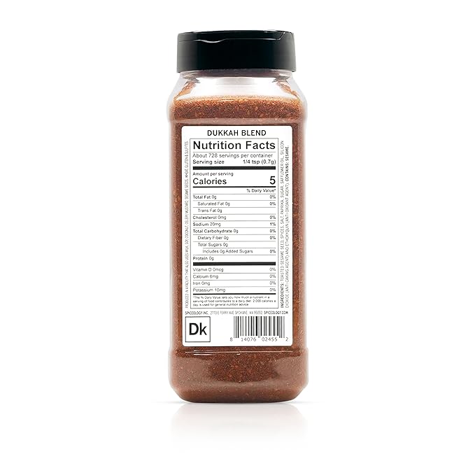 Spiceology ??Dukkah Seasoning ??Nut-Free Spice Blend with Sumac, Sesame, Cumin & Garlic ??Ideal for