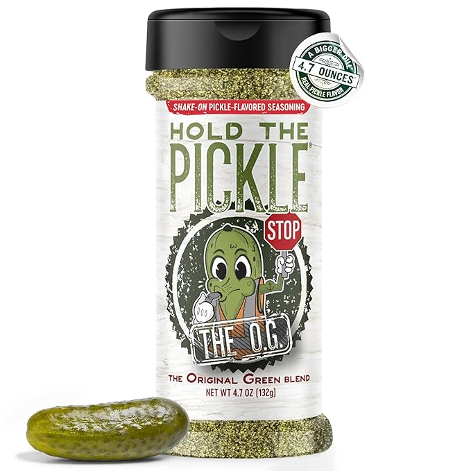 Hold The Pickle O.G. Dill Pickle Seasoning - Popcorn seasoning, Original Green Flavor Dill Pickles
