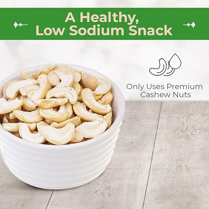 Sincerely Nuts - Raw Cashews Pieces Unsalted | Healthy Snack, Source of Protein | Keto and Paleo