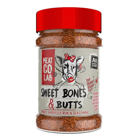 Angus & Oink | Sweet Bones & Butts Rub | Maple & Javanese Sugar Blend | Perfect for Ribs, Pulled