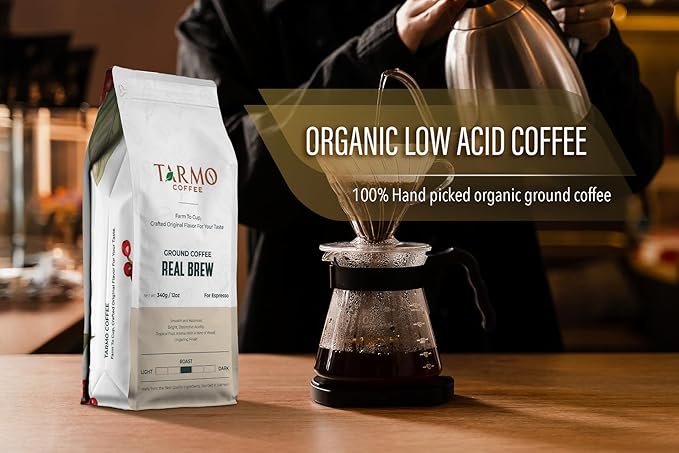 TARMO - REAL BREW | Low Acid 100% ARABICA Ground Coffee | Specialty Vietnamese Coffee | Single