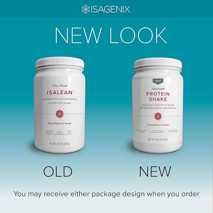 IsaLean Protein Shake - Complete Superfood Meal Replacement for Maintaining Healthy Weight and Lean