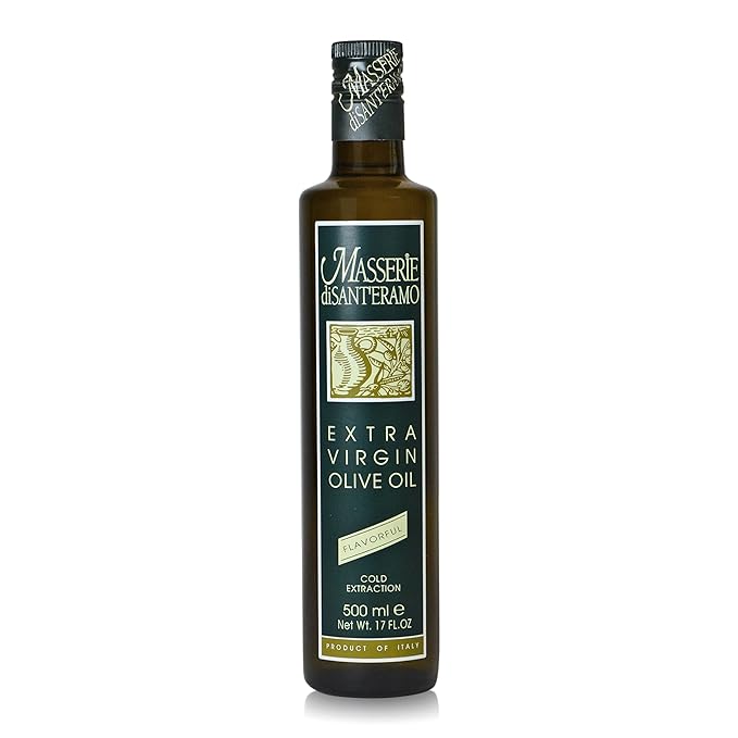 Flavorful Italian Extra Virgin Olive Oil Cold Pressed - Robust Olive Oil for Cooking and Frying