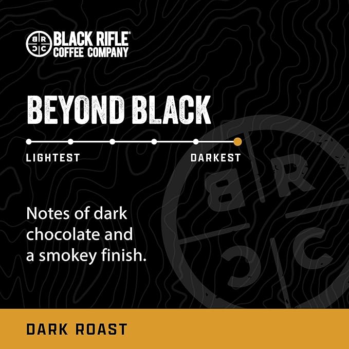 Black Rifle Coffee Company Dark Roast K Cups - Single Serve K Cups Coffee Pods - Kcup Pods