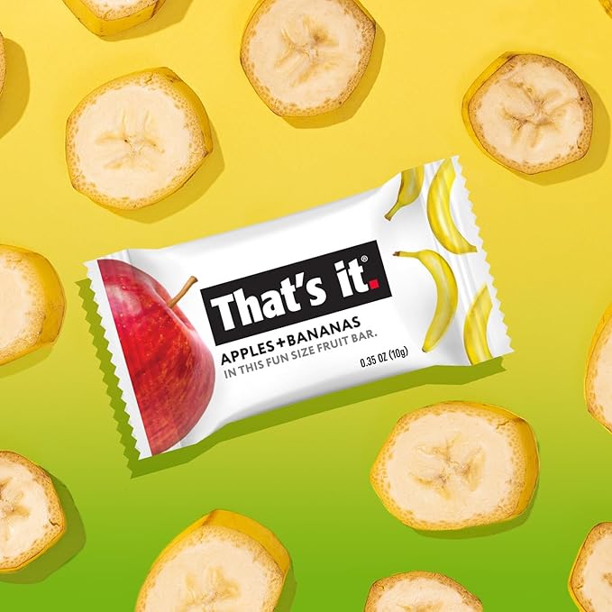 That???It. Fun Size Fruit Bars Variety Pack(50 Pieces, 10g Each) With Apples + Bananas, Apples +