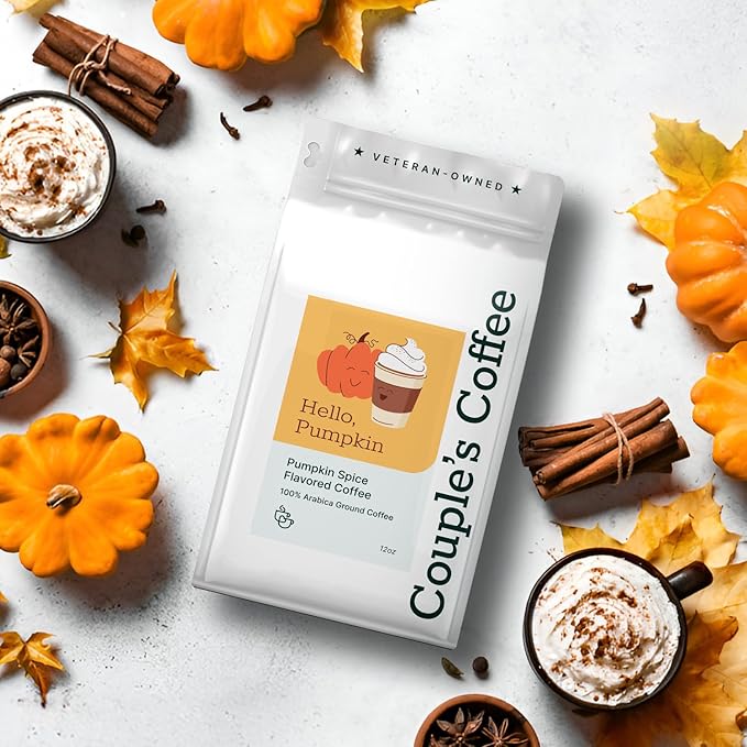 Couple?™s Coffee Ground Coffee | Gives Back to Military Families | Hello Pumpkin | Medium Roast