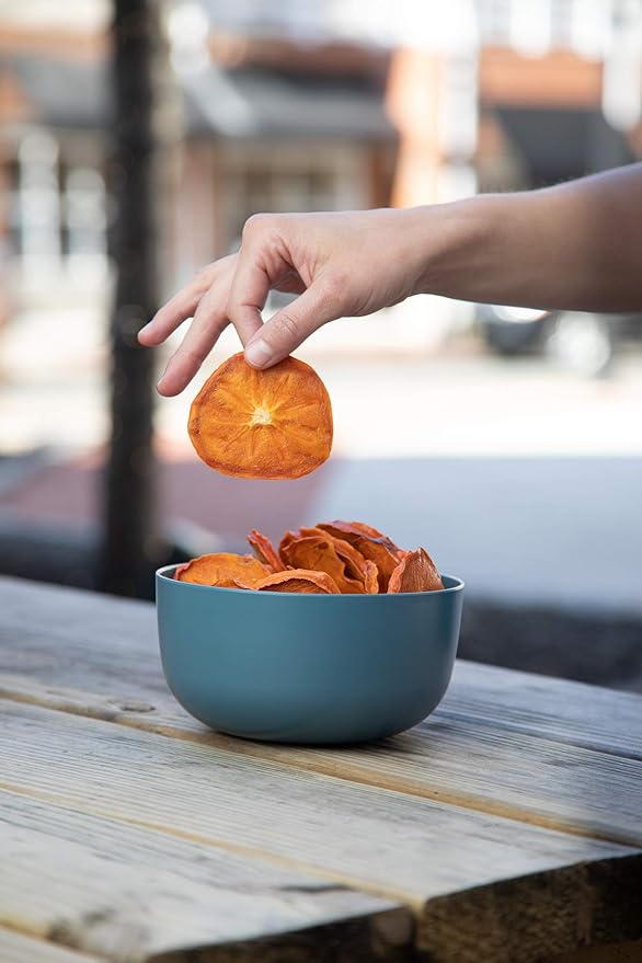 Fruit for Thought Dried Persimmons | Dried Fruit Snack Packs | At Home, Work, or On The Go |
