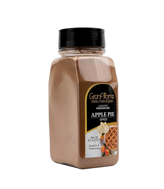 GranAroma Apple Pie Spice Blend, Aromatic & Warm, Flavorful Seasoning Mix, Baking & Cooking (8.1