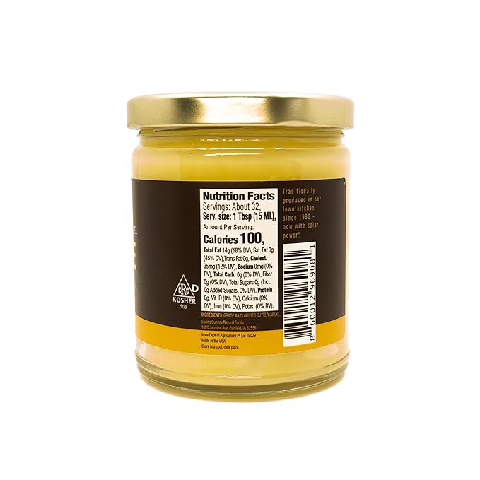 Spring Sunrise Classic Ghee 9oz