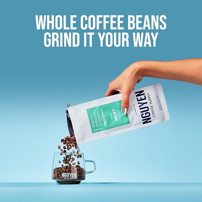 Nguyen Coffee Supply - Moxy Arabica: Medium Roast Premium Whole Coffee Beans, Vietnamese Single