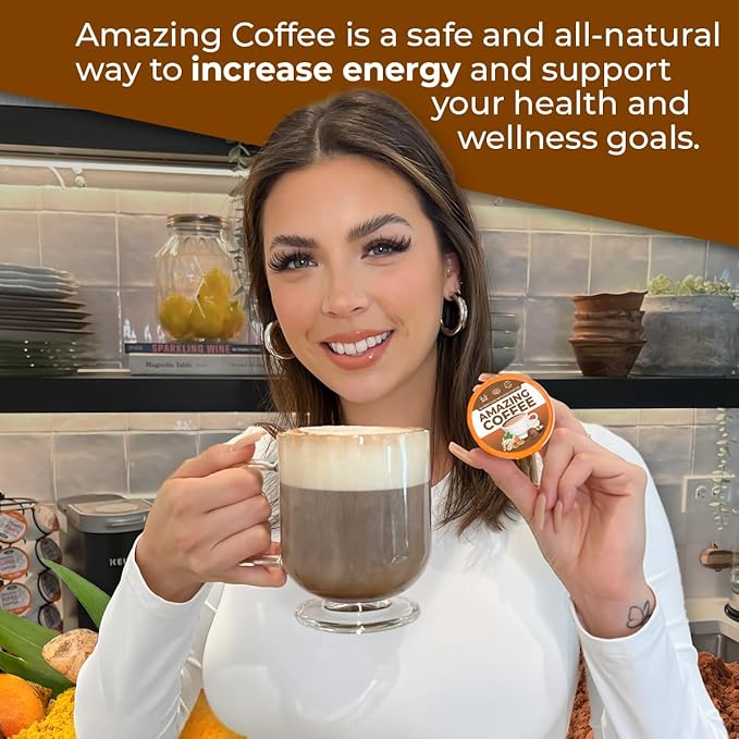 Superfoods Company Amazing Coffee- 12 Natural Superfoods - French Roast - Weight Loss & Brain Boost