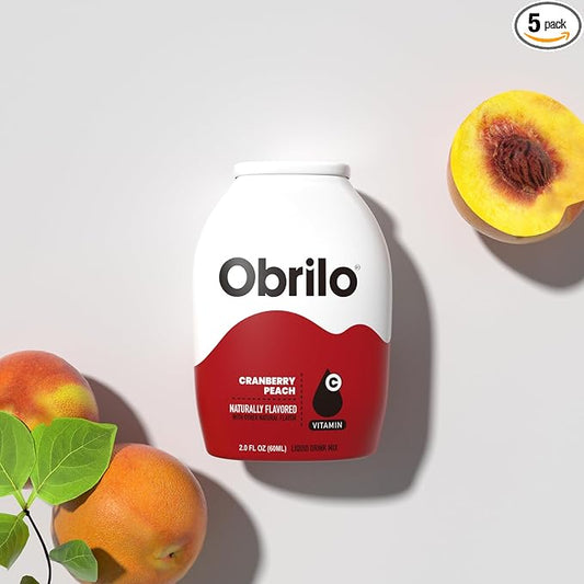 Obrilo Water Enhancer Liquid Flavoring Drops - ZERO Sugar/Calorie, Dye Free, Naturally Flavored