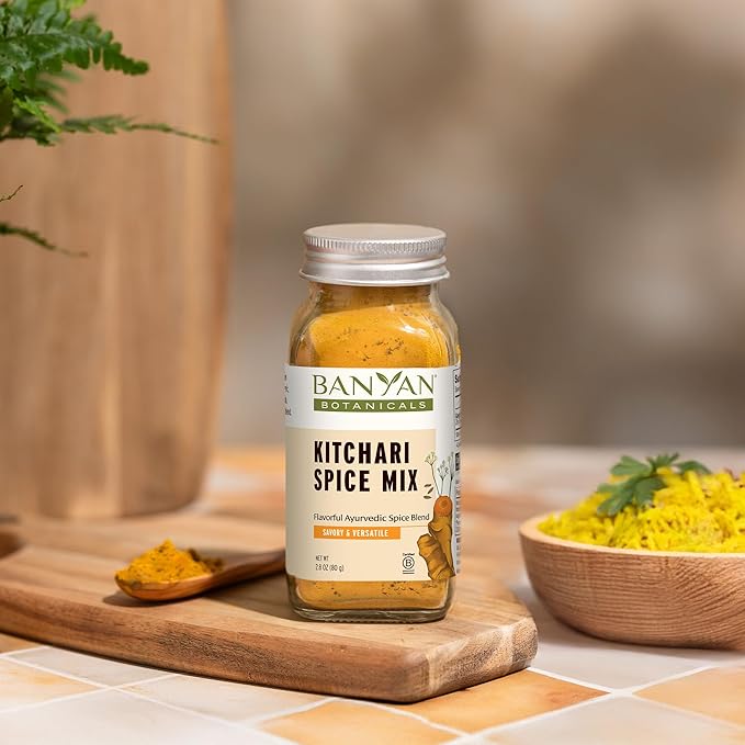 Banyan Botanicals Kitchari Spice Mix – Ayurvedic Kitchari Blend with Organic Herbs & Spices – for