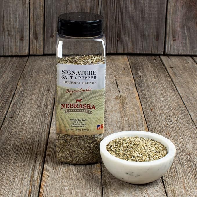 Nebraska Star Beef Salt + Pepper - 24oz