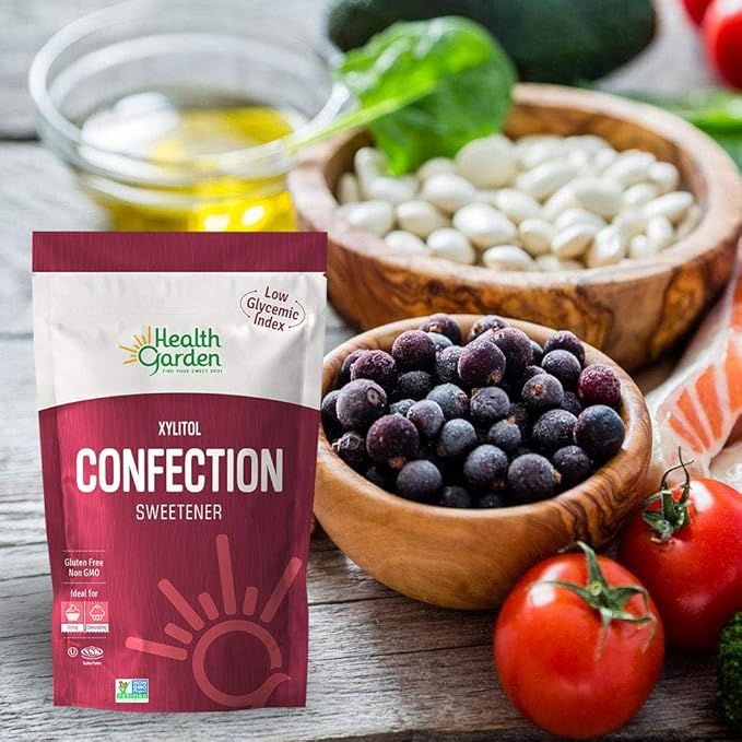 Health Garden Birch Xylitol Confection Sweetener - Non GMO - Kosher - Made in the U.S.A. - Keto