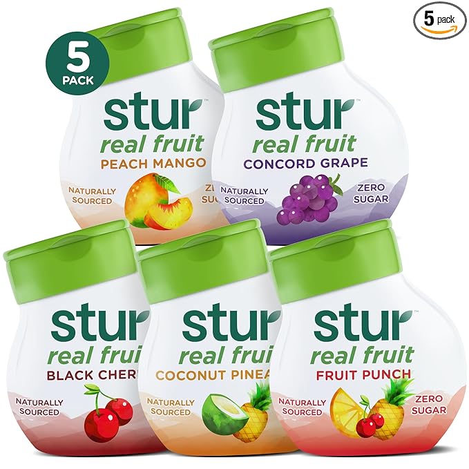 Stur Liquid Water Enhancer | Summer Variety Pack | Naturally Sweetened | Sugar Free | Zero Calories