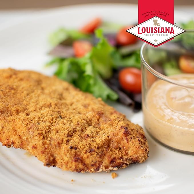 Louisiana Fish Fry, Air Fryer Chicken Coating Mix, 5 oz (Pack of 6) Each Box Coats 2 lbs of Chicken