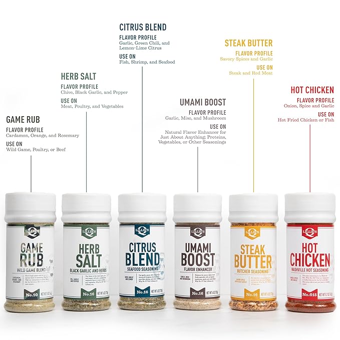 Lillie’s Q - Nashville Hot Chicken Seasoning, Fried Chicken Spice for Batter, Flavorful and Fiery