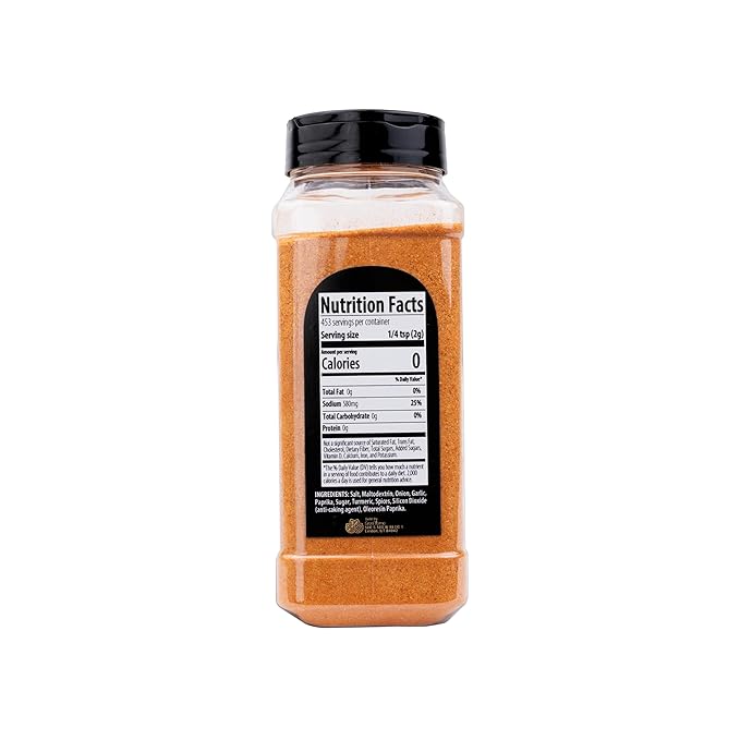 GranAroma Seasoned Salt, Savory Blend, Seasoning for Grilled Meats, Roasted Vegetables, and Soups