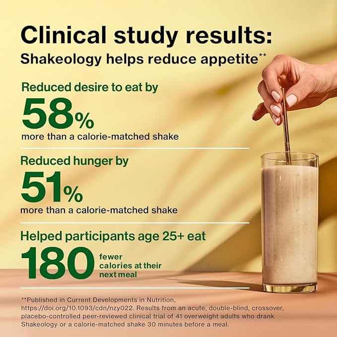 Shakeology Plant Based Protein Powder Blend ??Gluten-Free Shake with Vitamins and Minerals ??Helps