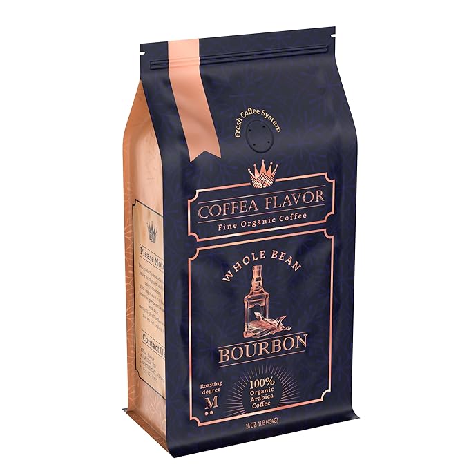 Bourbon Flavored Whole Bean Coffee ??100% Arabica, Single Origin, Medium Roast, Rich and Smoky