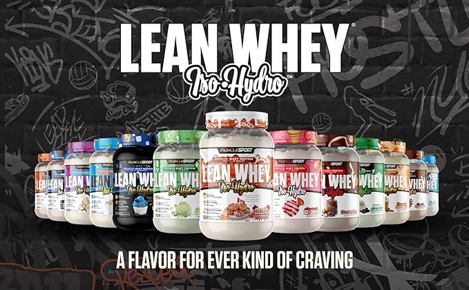 Musclesport Lean Whey Revolution??Protein Powder - Whey Protein Isolate - Low Calorie, Low Carb
