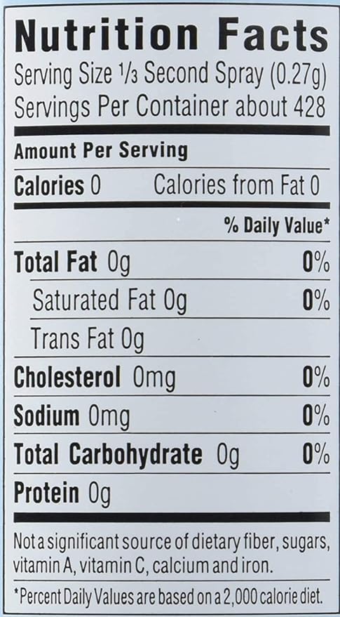 Pam No-Stick Cooking Spray - Happy Baking - With Flour - Net Wt. 5 OZ (141 g) Each - Pack of 2