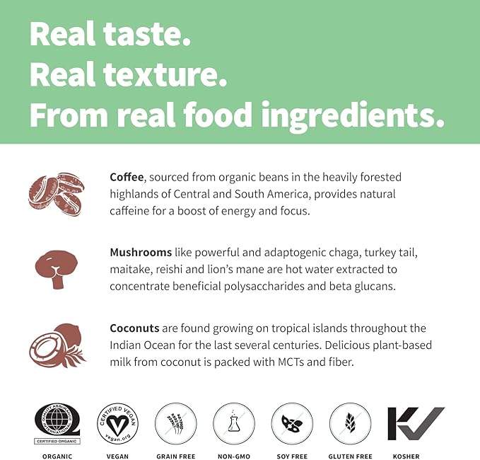 Sprout Living, Epic Protein, Plant Based Protein & Superfoods Powder, Complete Coffee | 20 Grams