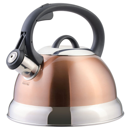 Mr. Coffee Flintshire Whistling Stainless Steel Tea Kettle – 1.75 qt