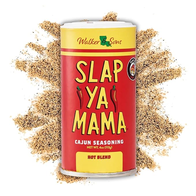 Slap Ya Mama Cajun Seasoning Blend, Hot, 4 Ounce