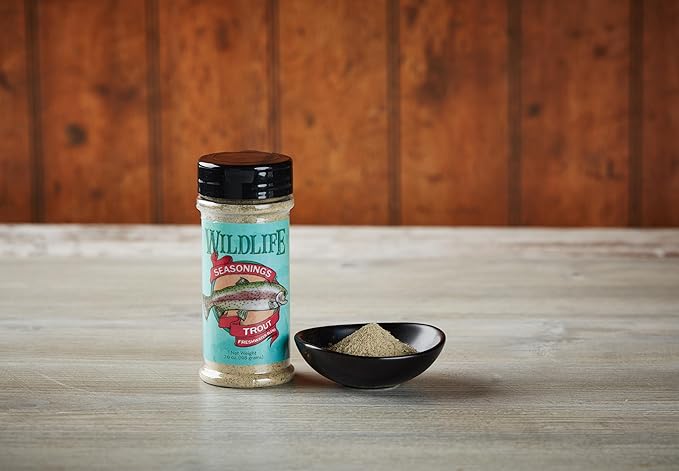 Wildlife Seasonings Trout Freshwater Blend ??Premium Dry Rub & Grilling Seasoning for Trout, Meat