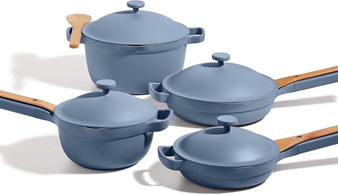 Our Place Cookware Set - 13-Piece Kit Including the Always Pan, Perfect Pot and Spatulas |
