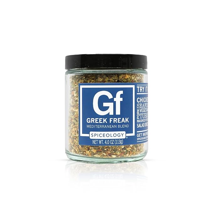 Spiceology – Greek Freak Mediterranean Seasoning – Greek Herbs & Spices for Chicken, Potatoes