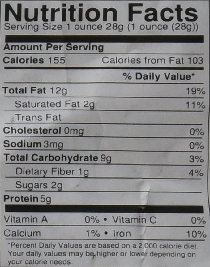 Food to Live - Raw Cashews, 8 Pounds Deluxe Whole Nuts, Unsalted, Unroasted Fancy Snack, Size W-320, Kosher, Vegan, Bulk, A good source of Magnesium, Phosphorus, Manganese & Copper